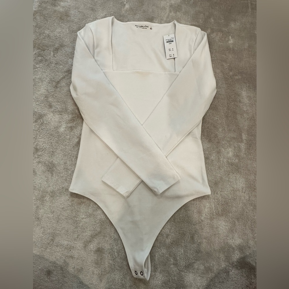 COPY - NWT Abercrombie and Fitch square neck body suit